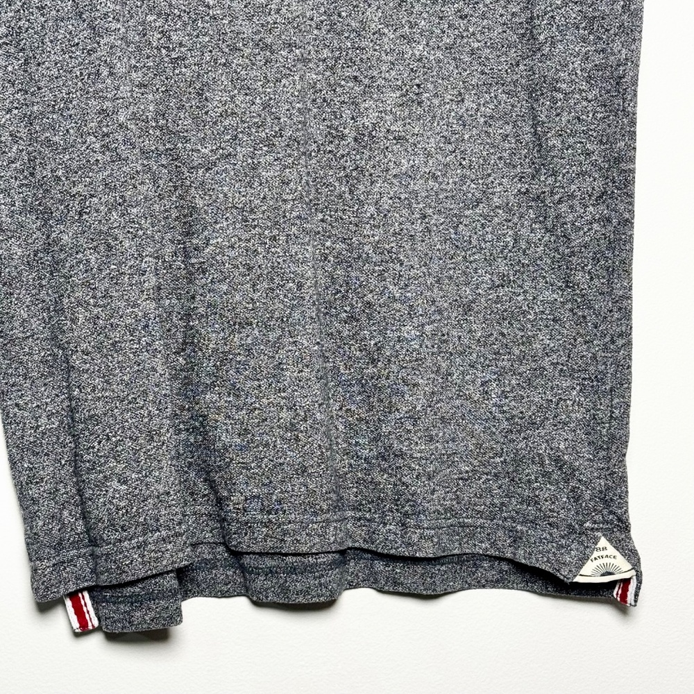 Fat Face Men’s Short Sleeve Organically Grown Cotton Polo Charcoal Gray Shirt M - Picture 8 of 12
